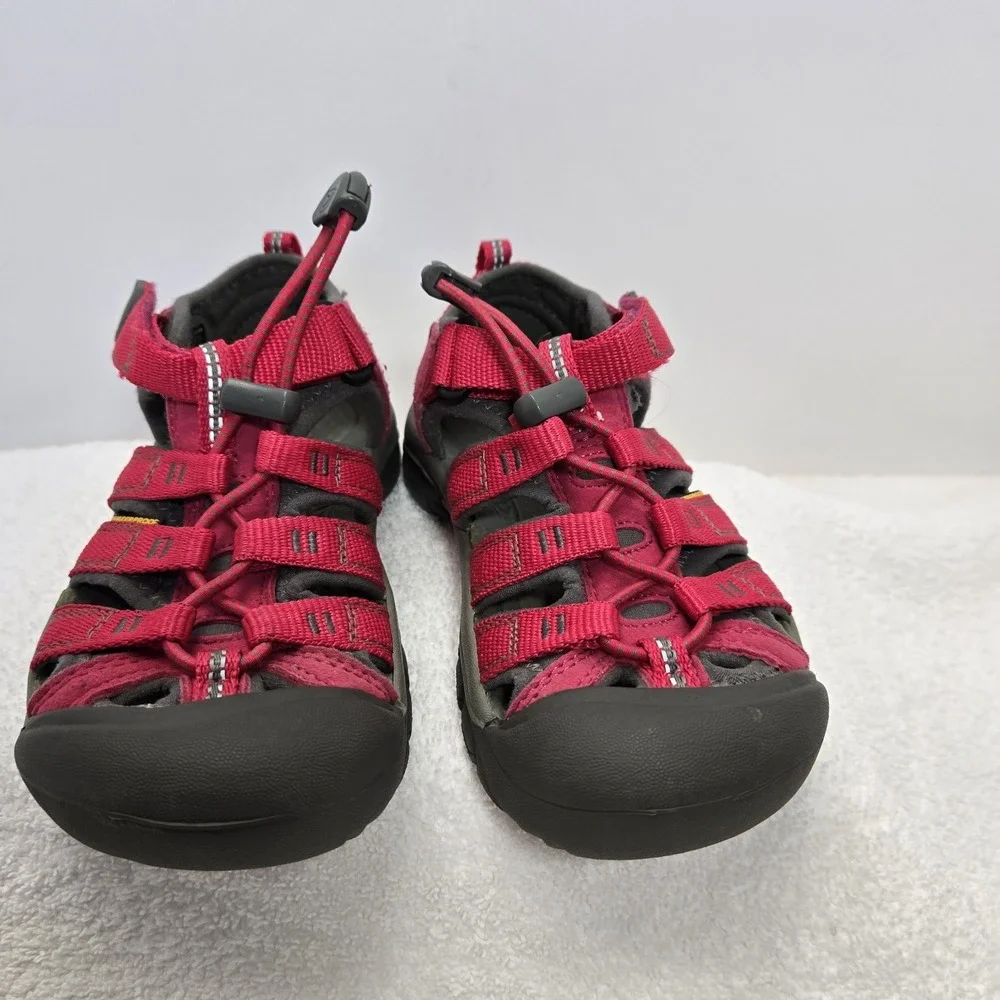 Keen Kids Red and Black Water Shoes